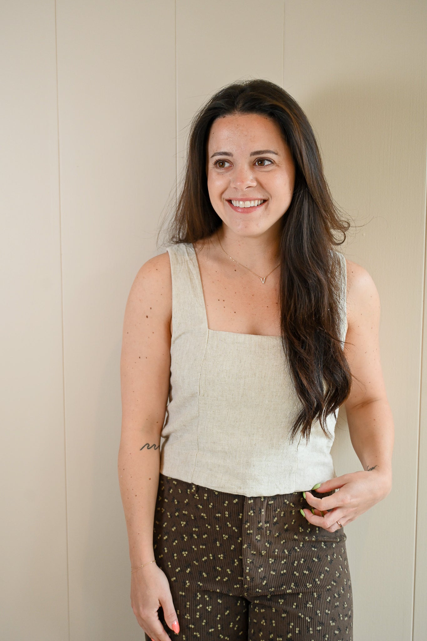 Balboa Avenue Linen Top