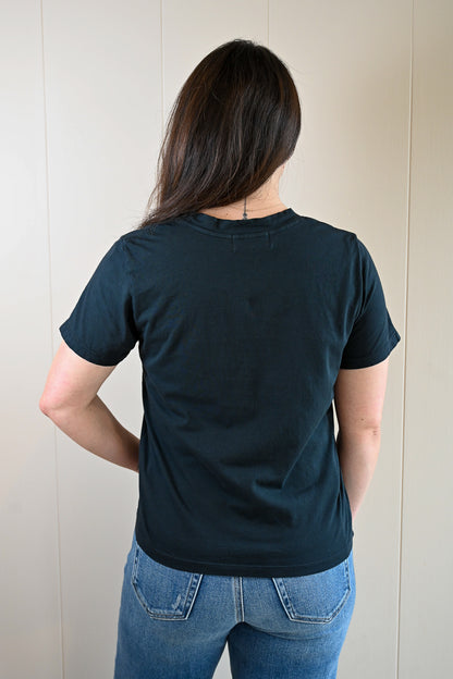 Wave Label Crew Neck - Storm