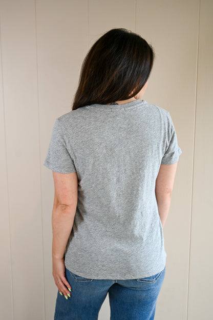 Austin Avenue Oversized Tee - Fog