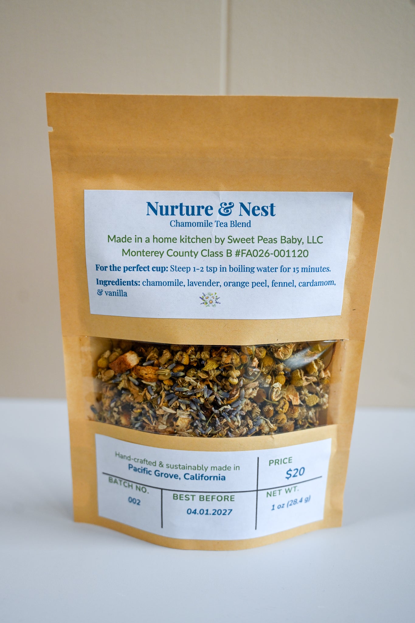 Nature & Nest Tea by Sweet Pea Baby