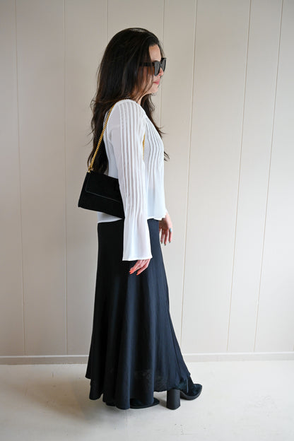 Country Club Gate Linen Skirt
