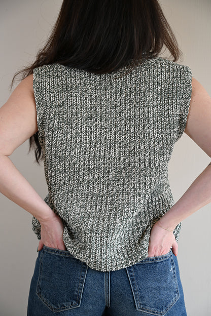 Rosemont Avenue Two Tone Sweater Vest