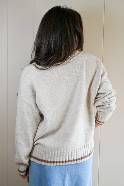 Crest Avenue V Neck Sweater