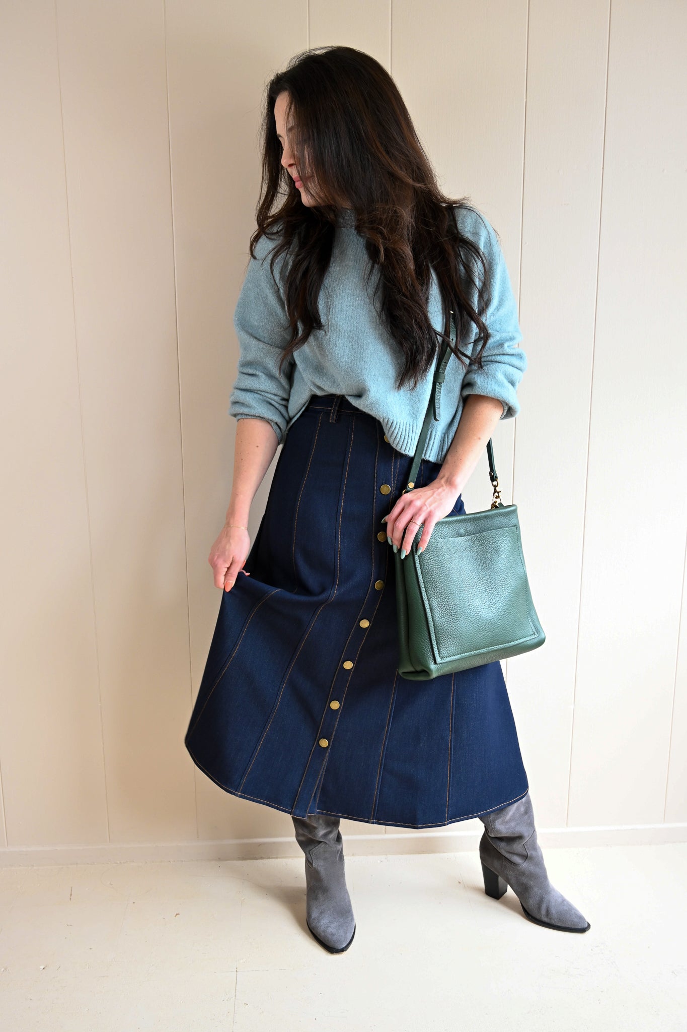 Companion Sweater - Coastal Eucalyptus
