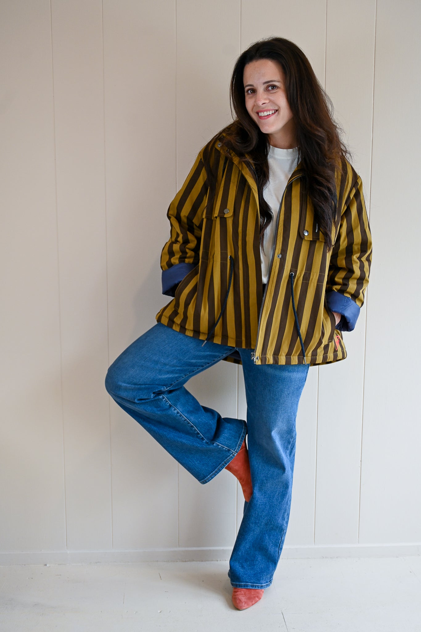Seaview Avenue Stripe Jacket