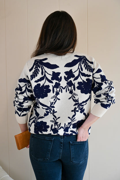 Wood Street Floral Sweater