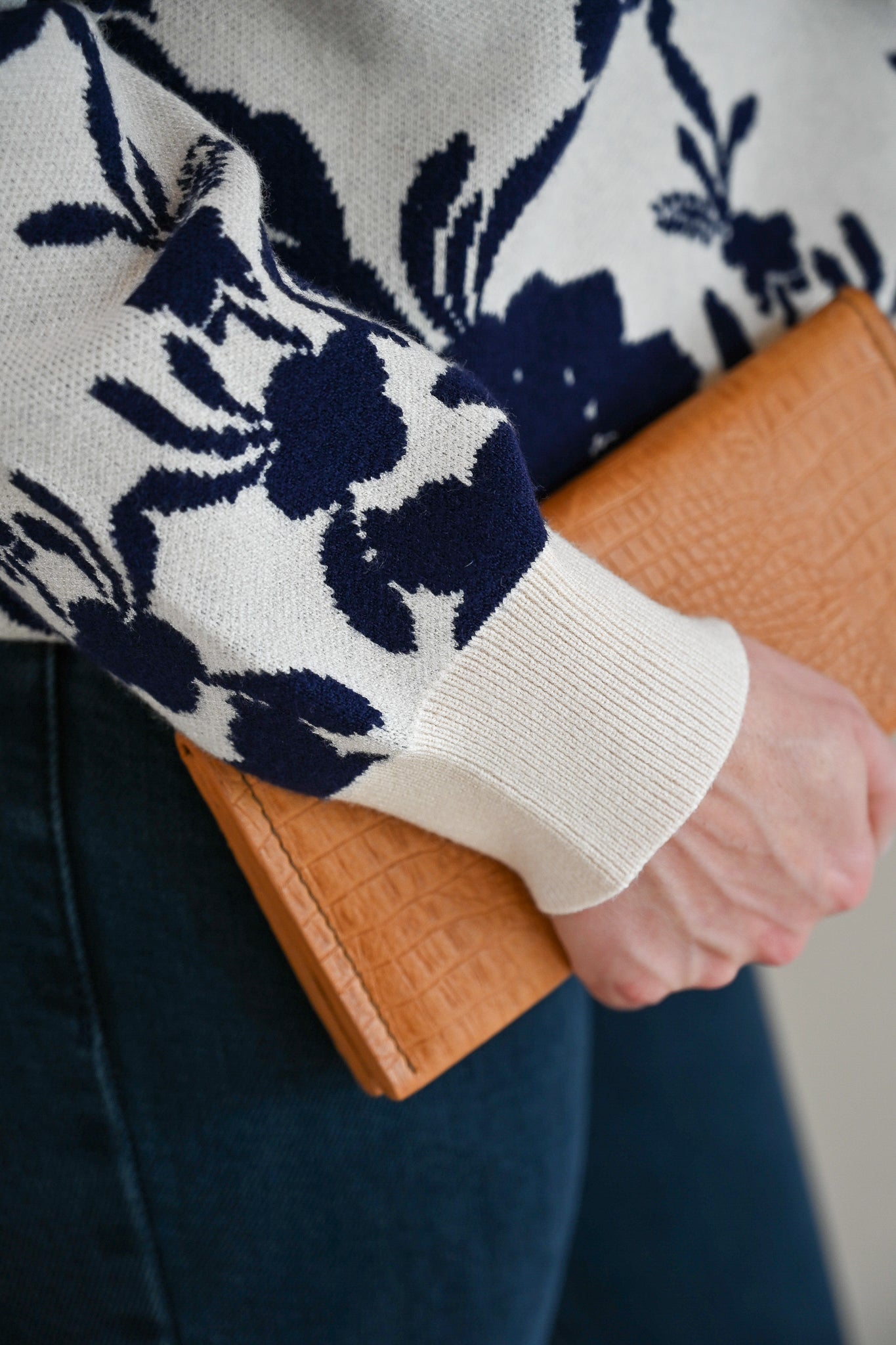 Wood Street Floral Sweater
