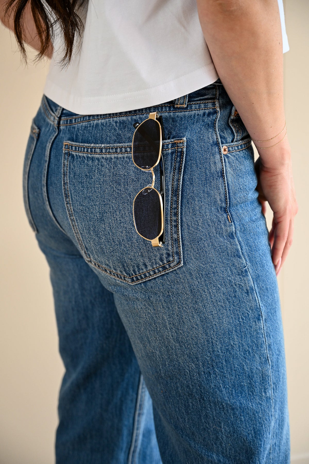 Pine Garden Medium Wash Ankle Jeans