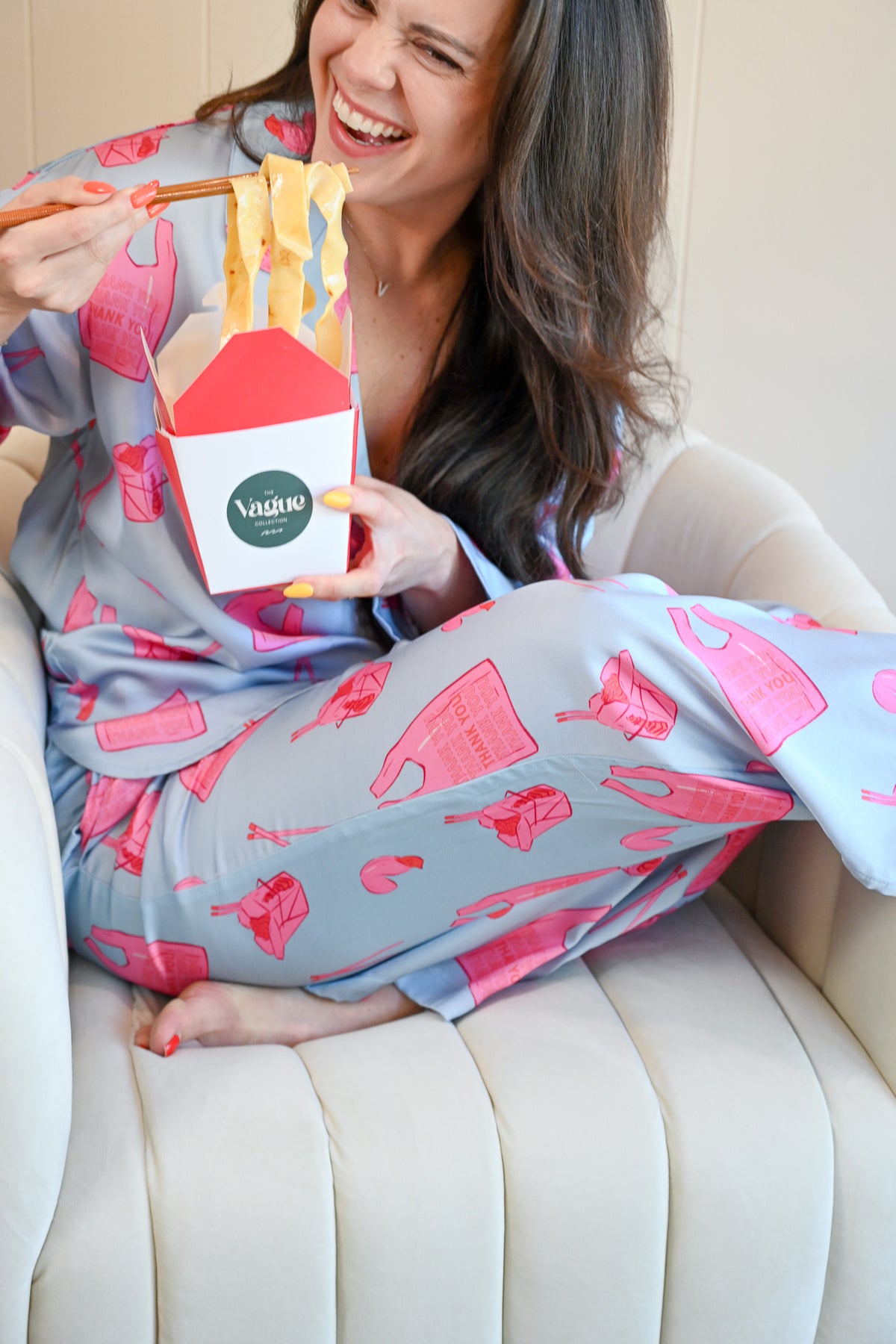 Takeout Long Pajama Set by NEENDI