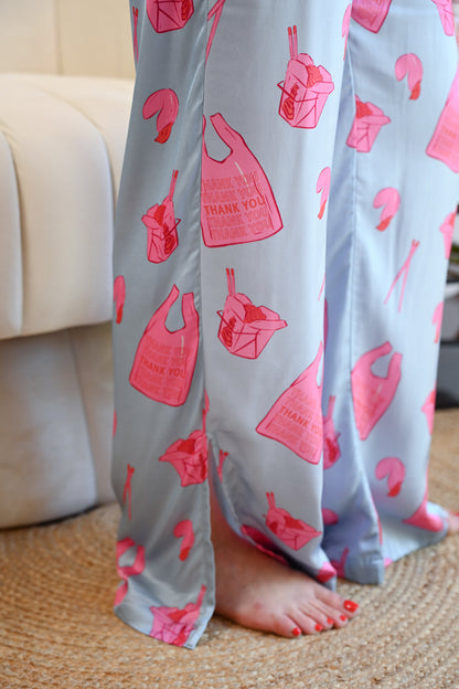 Takeout Long Pajama Set by NEENDI