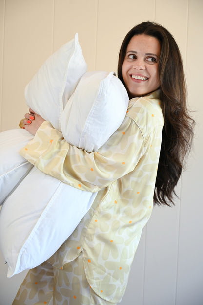 Abstract Daisy Long Pajama Set by NEENDI
