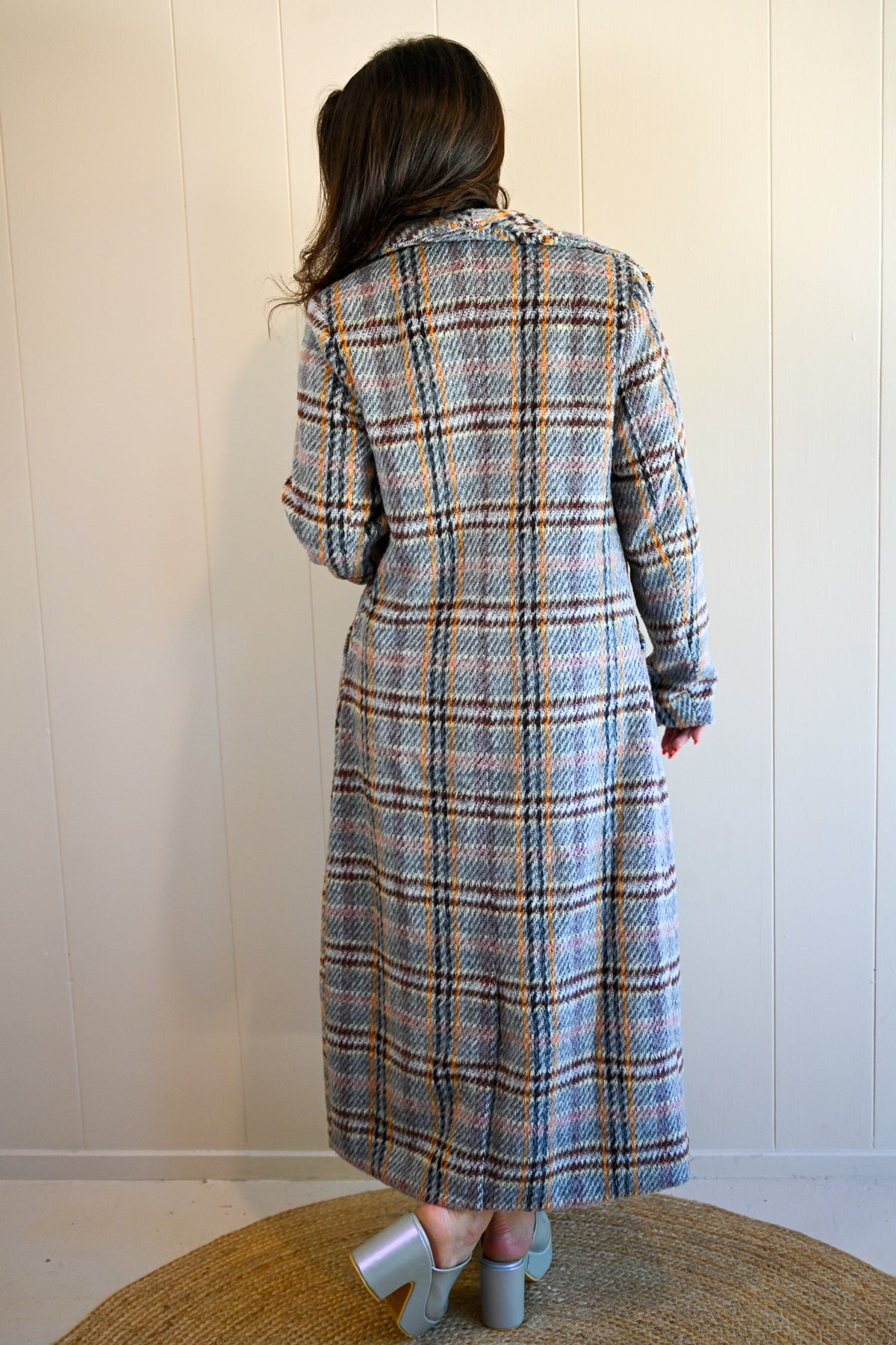 Adobe Lane Plaid Coat