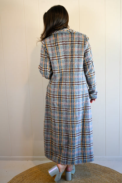 Adobe Lane Plaid Coat