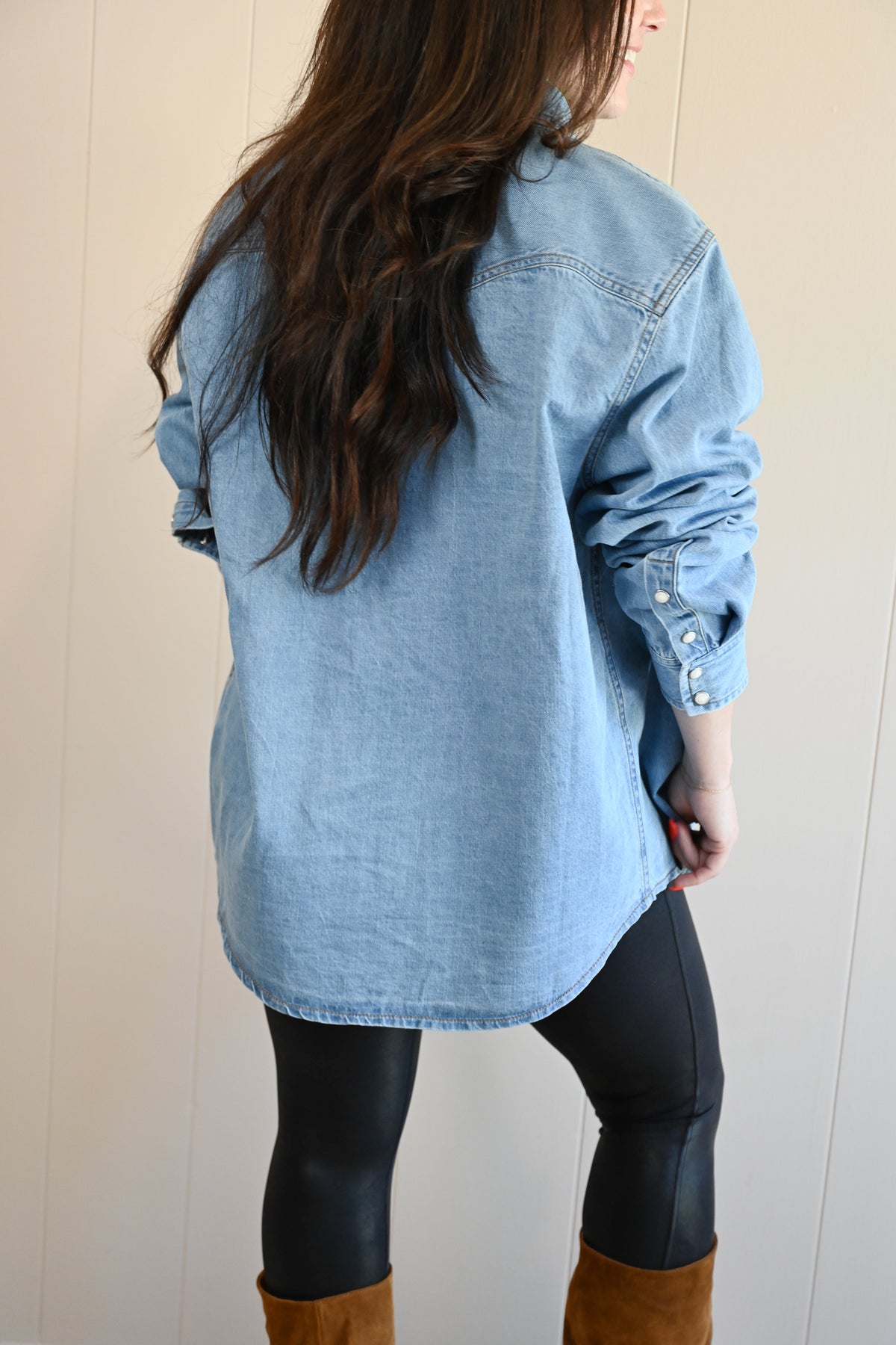 Cypress Denim Shirt Medium Wash by VNTNA