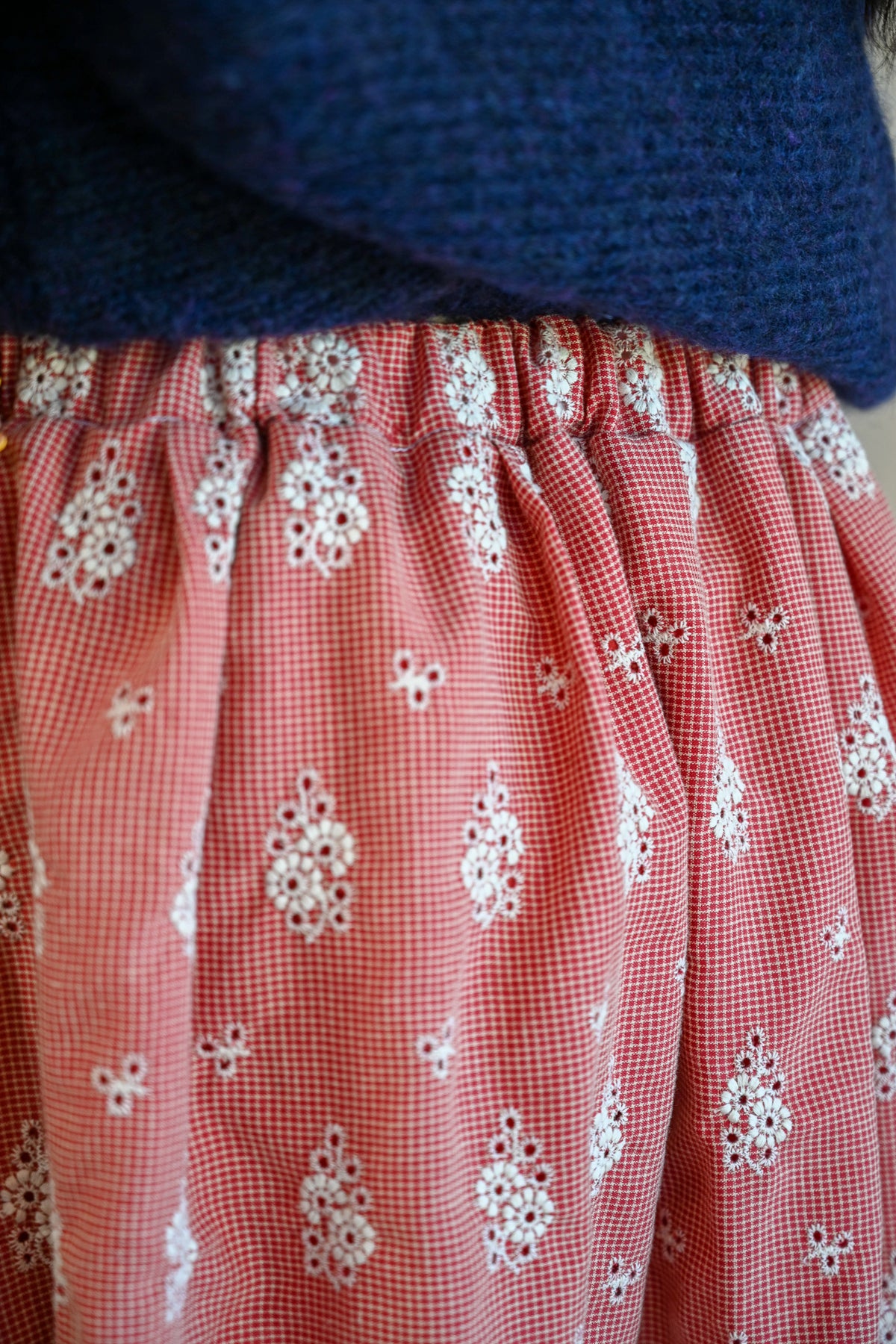 Pacific Avenue Embroidered Skirt