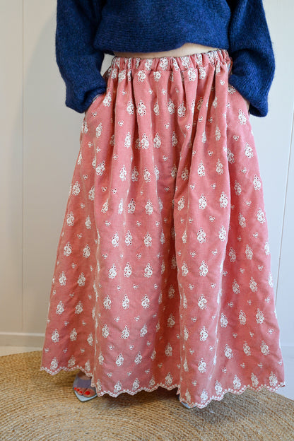 Pacific Avenue Embroidered Skirt