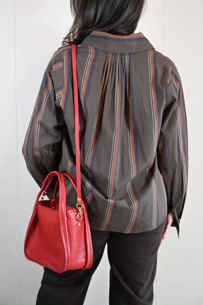 Park Place Collar Stripe Blouse