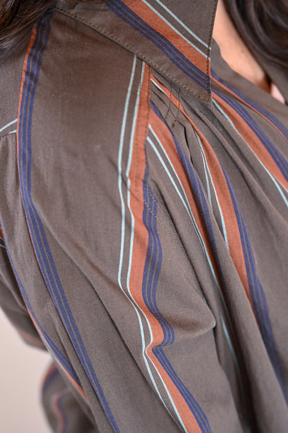 Park Place Collar Stripe Blouse