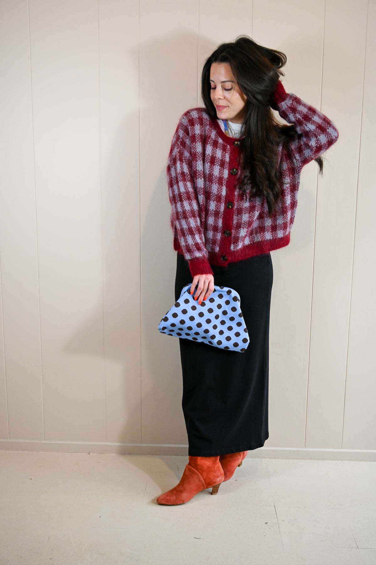 Forest Hill Plaid Cardigan