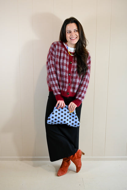 Forest Hill Plaid Cardigan
