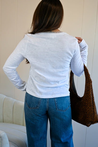 Del Monte Blvd Long Sleeve Tee Cloud