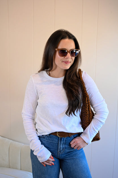 Del Monte Blvd Long Sleeve Tee Cloud