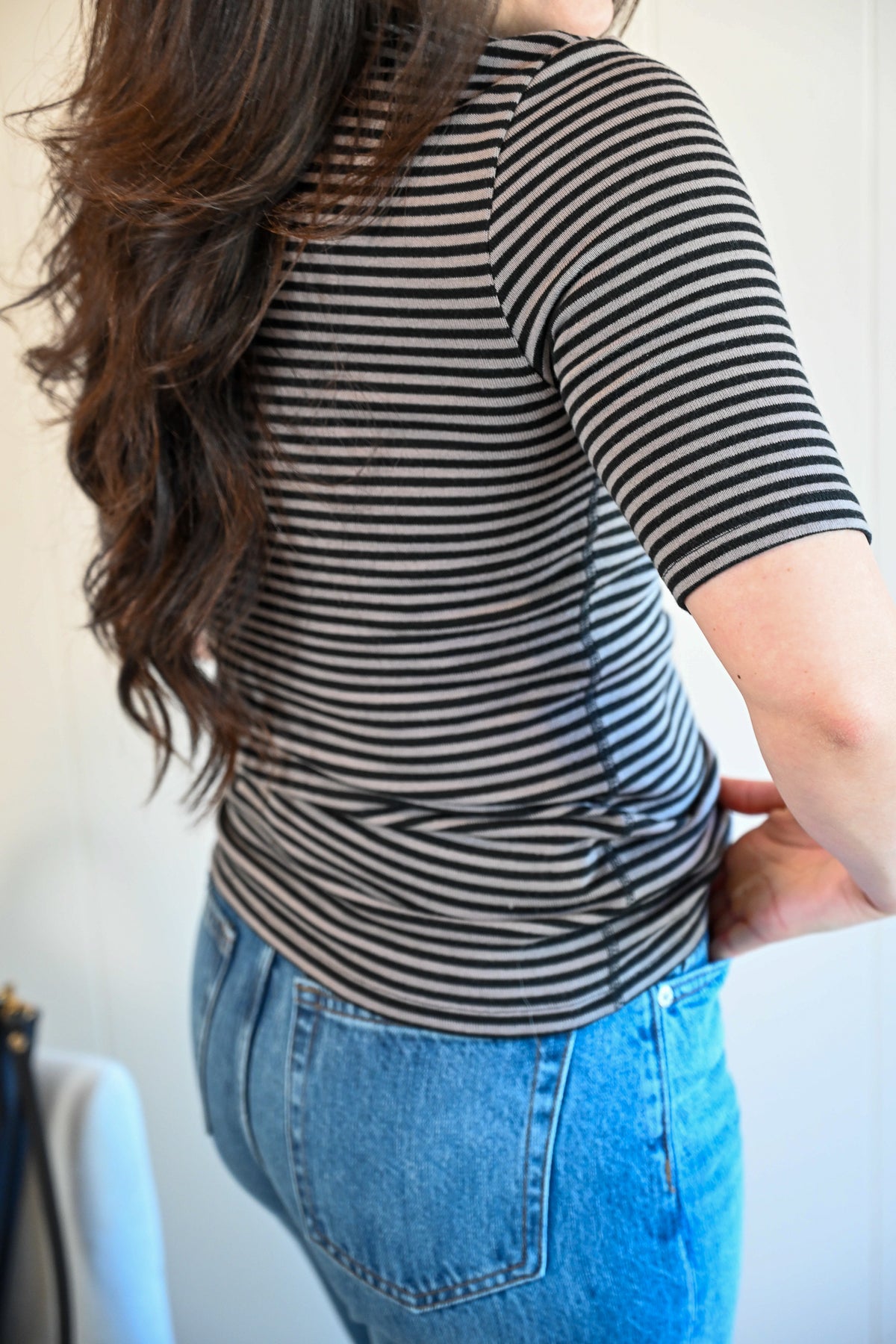 Moss Street Striped Tee