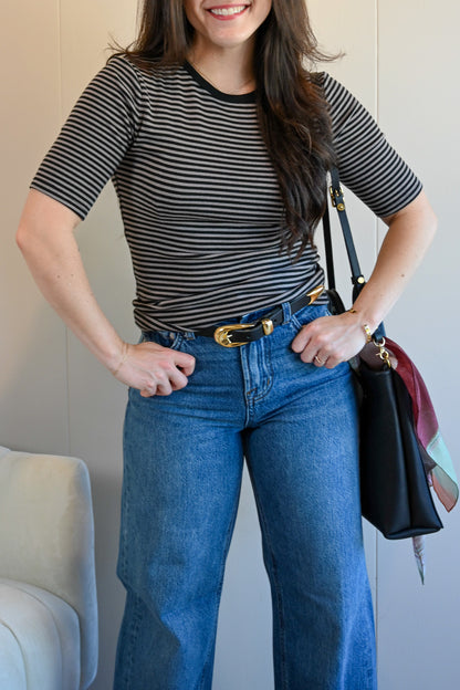 Moss Street Striped Tee