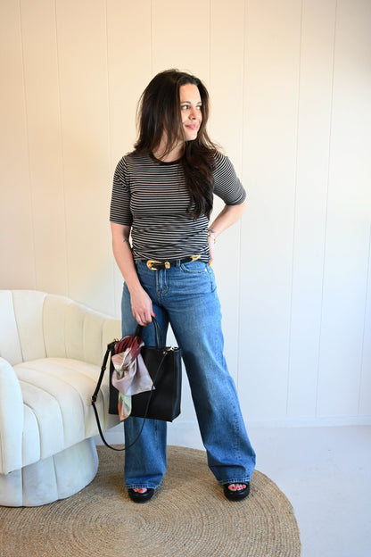 Moss Street Striped Tee