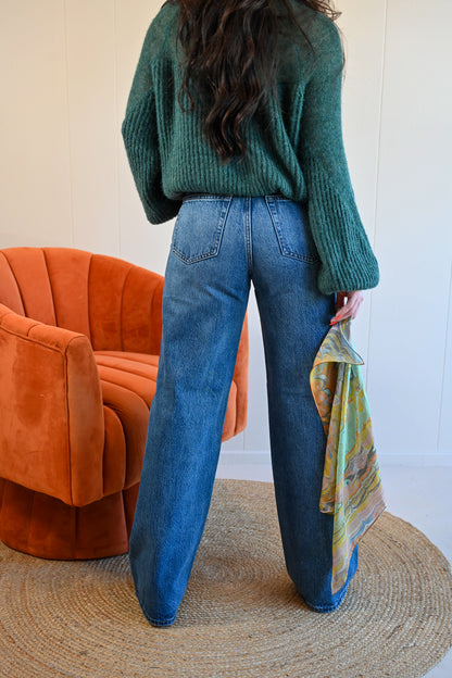 Fountain Avenue High Rise Wide Jeans