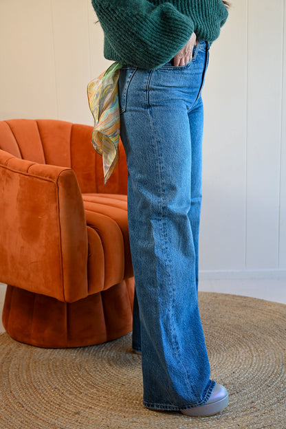 Fountain Avenue High Rise Wide Jeans