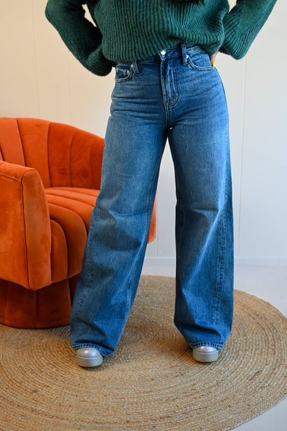 Fountain Avenue High Rise Wide Jeans