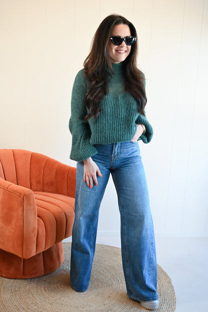 Fountain Avenue High Rise Wide Jeans
