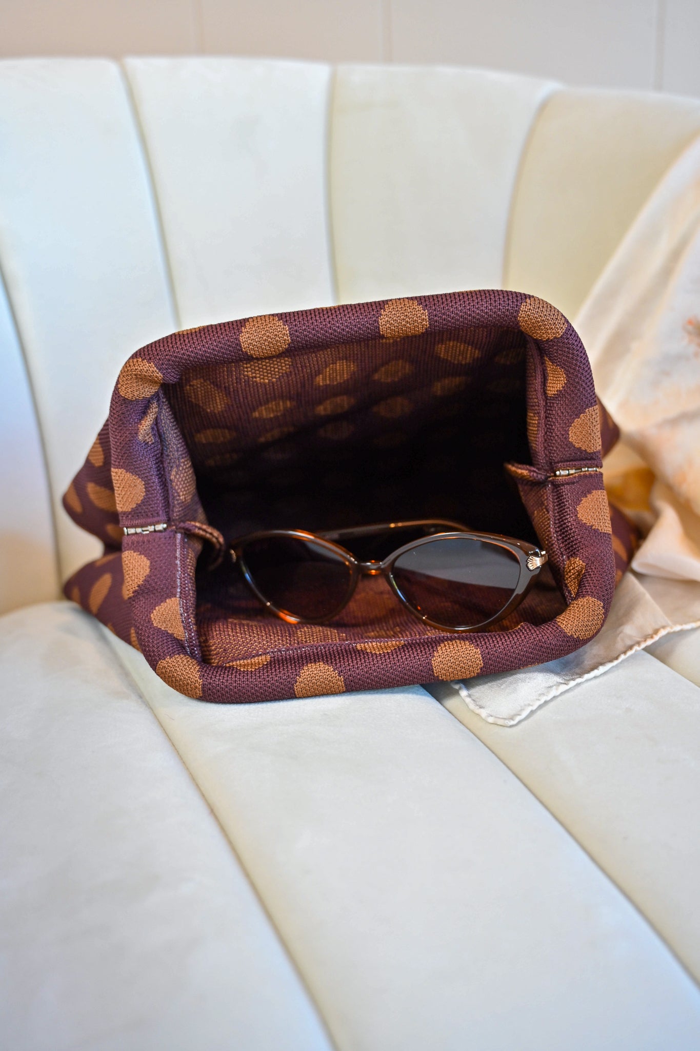 Beach Street Clutch - Double Chocolate