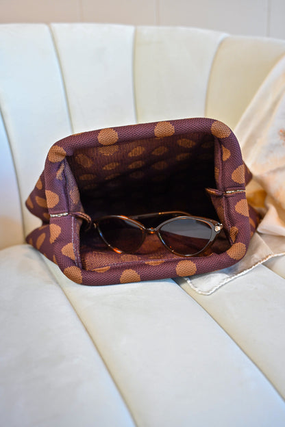 Beach Street Clutch - Double Chocolate