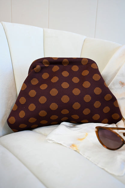 Beach Street Clutch - Double Chocolate