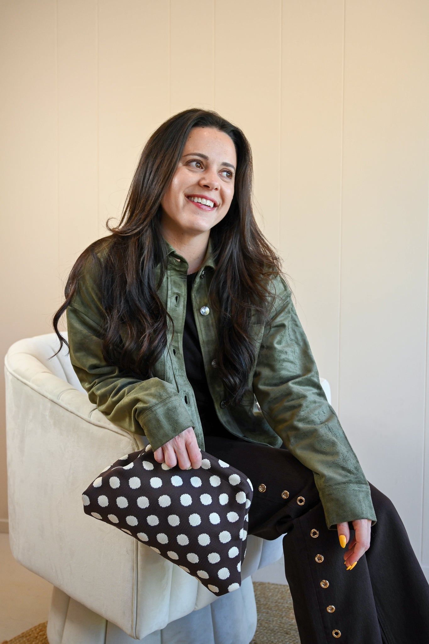 Olmsted Avenue Cropped Suede Jacket