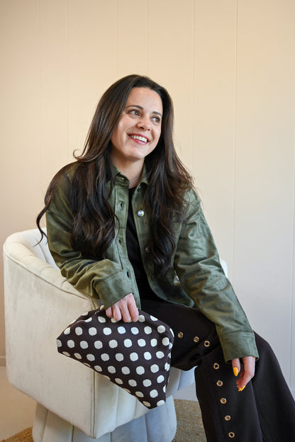 Olmsted Avenue Cropped Suede Jacket