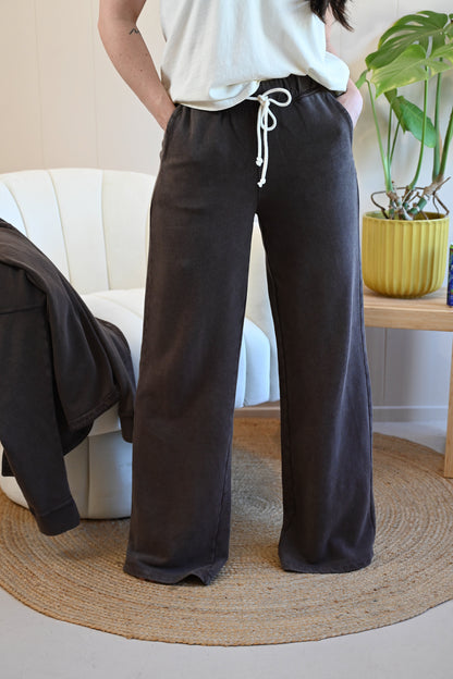 Benito Knit Pant - Dark Chocolate