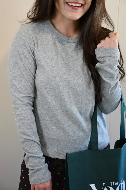 Del Monte Blvd Long Sleeve Tee Fog