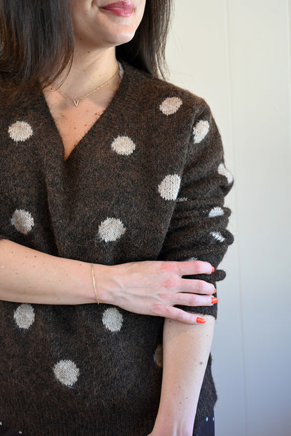 Carmel Avenue Polka Dot Sweater