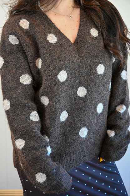 Carmel Avenue Polka Dot Sweater