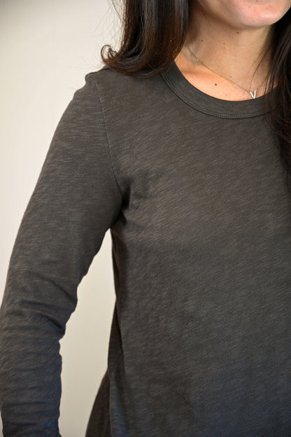 Del Monte Blvd Long Sleeve Tee Cocoa Bluff