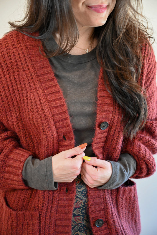 Junipero Avenue Oversized Cardigan