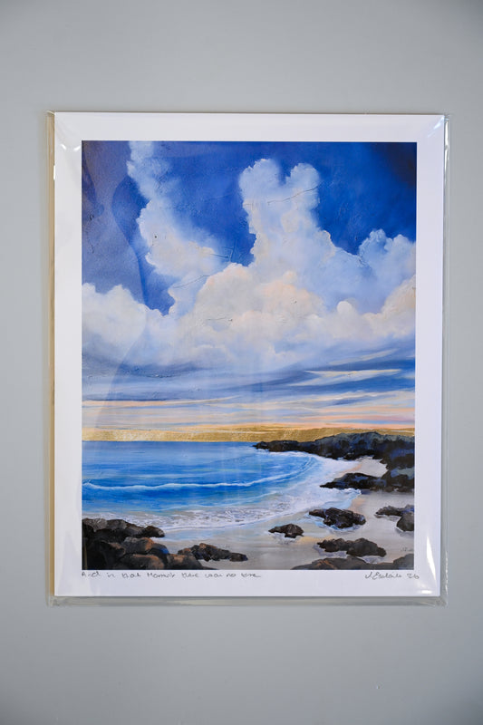 And in that Moment there was no Time Print by Julia Esdaile