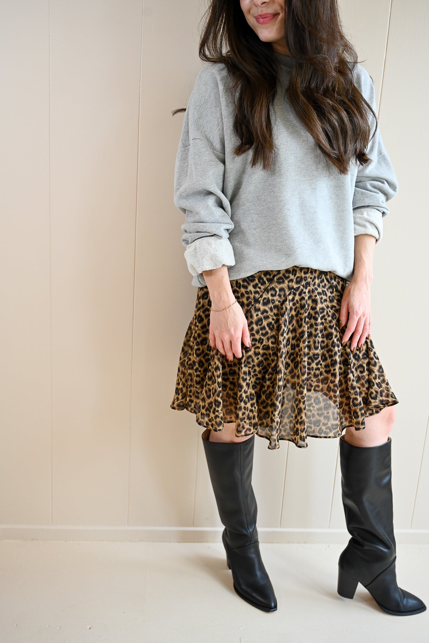 Marino Pines Leopard Dress