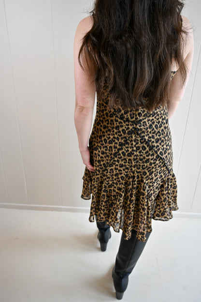 Marino Pines Leopard Dress