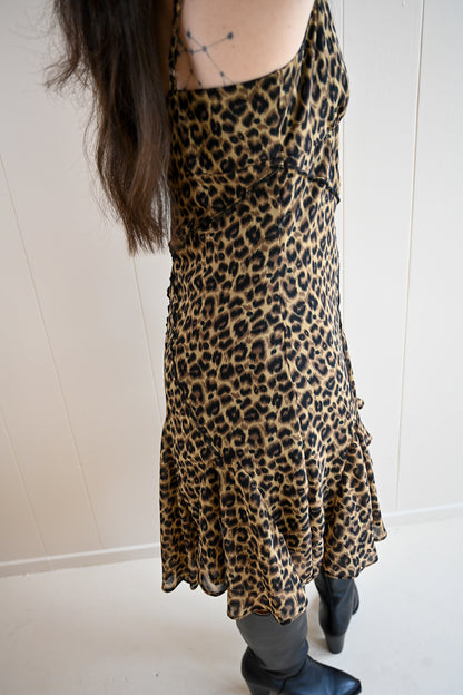 Marino Pines Leopard Dress