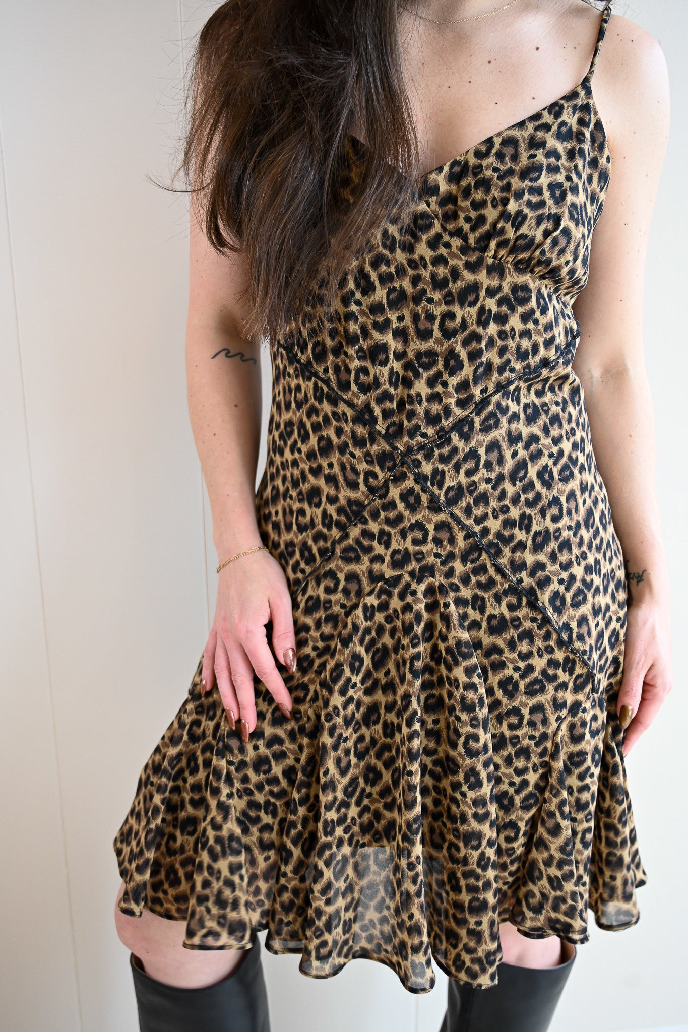 Marino Pines Leopard Dress