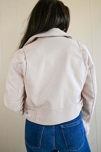 Melrose Vegan Leather Jacket